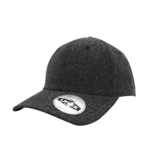 Uflex 6 Panel Curved Peak Snapback - active black (U15608)