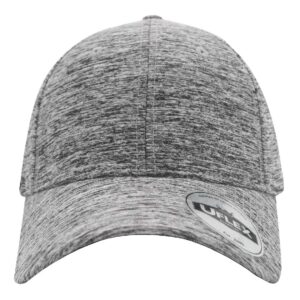 Uflex 6 Panel Curved Peak Snapback - charcoal (U15608)