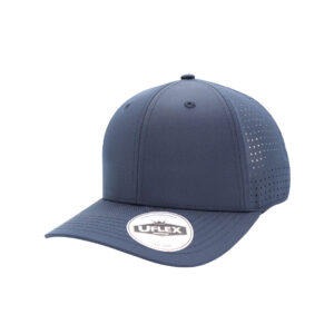 Uflex Laser Cut Technical 6 Panel Cap - navy (U20615)