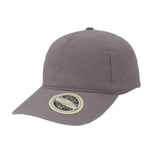 Uflex Vintage 5 Panel Strap-Back Cap - grey (U15511)