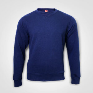 Basic Crew Neck Sweater - royal blue