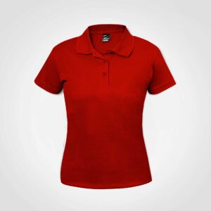 Ladies Pro Golfer - red