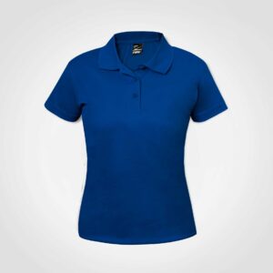 Ladies Pro Golfer - royal blue