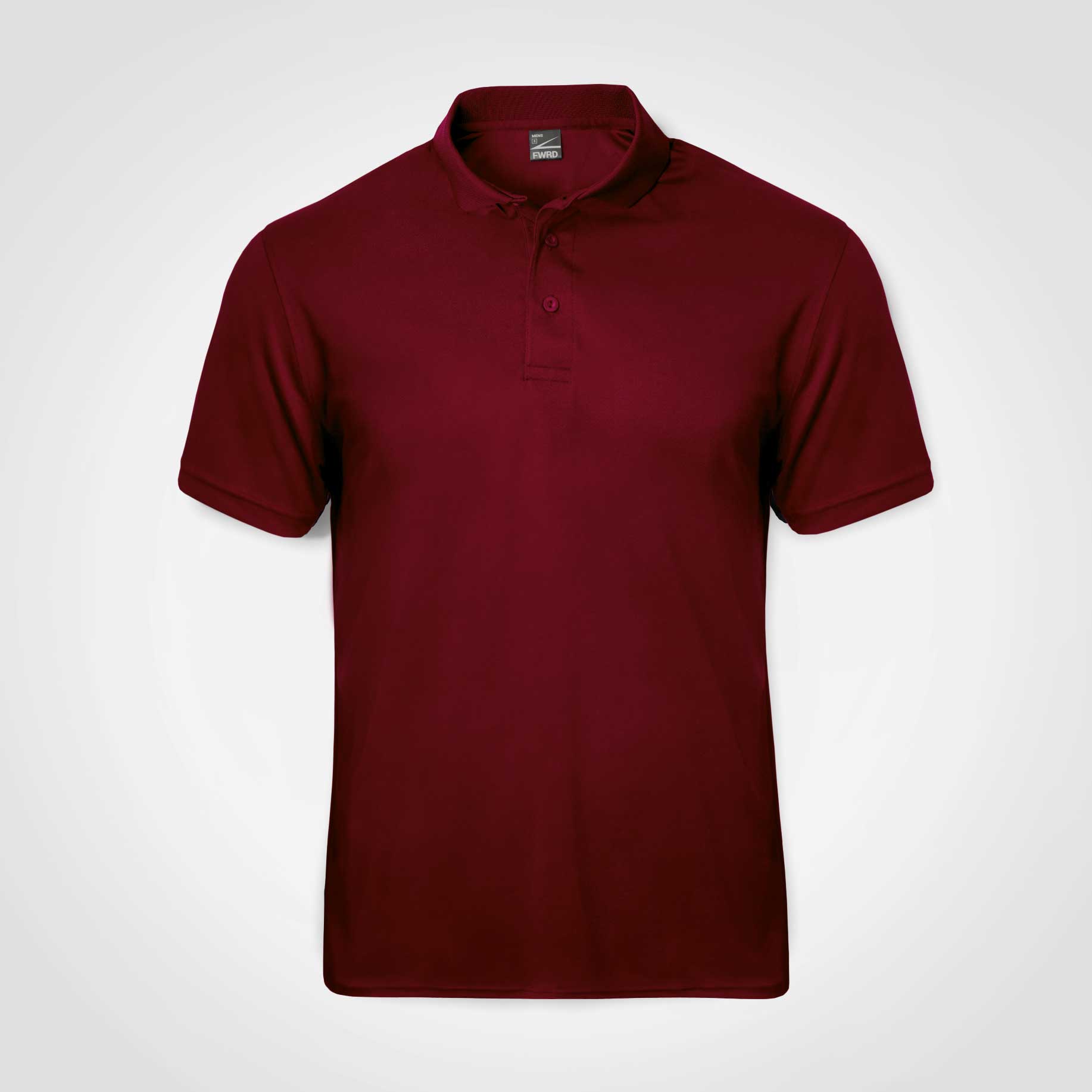 Mens Pro Golfer - burgundy
