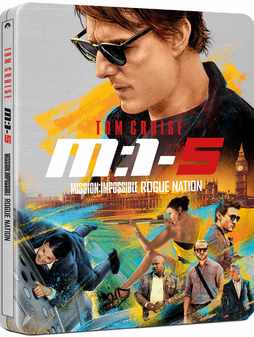 Mission Impossible 5: Rogue Nation (Tom Cruise) (4K Ultra HD+Blu Ray Steelbook) - Limited Edition
