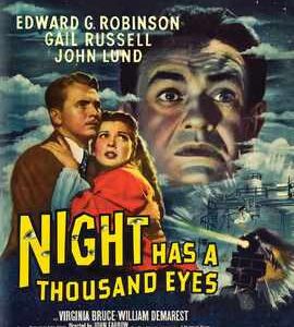Night has a Thousand Eyes (Blu Ray) - Limited Edition