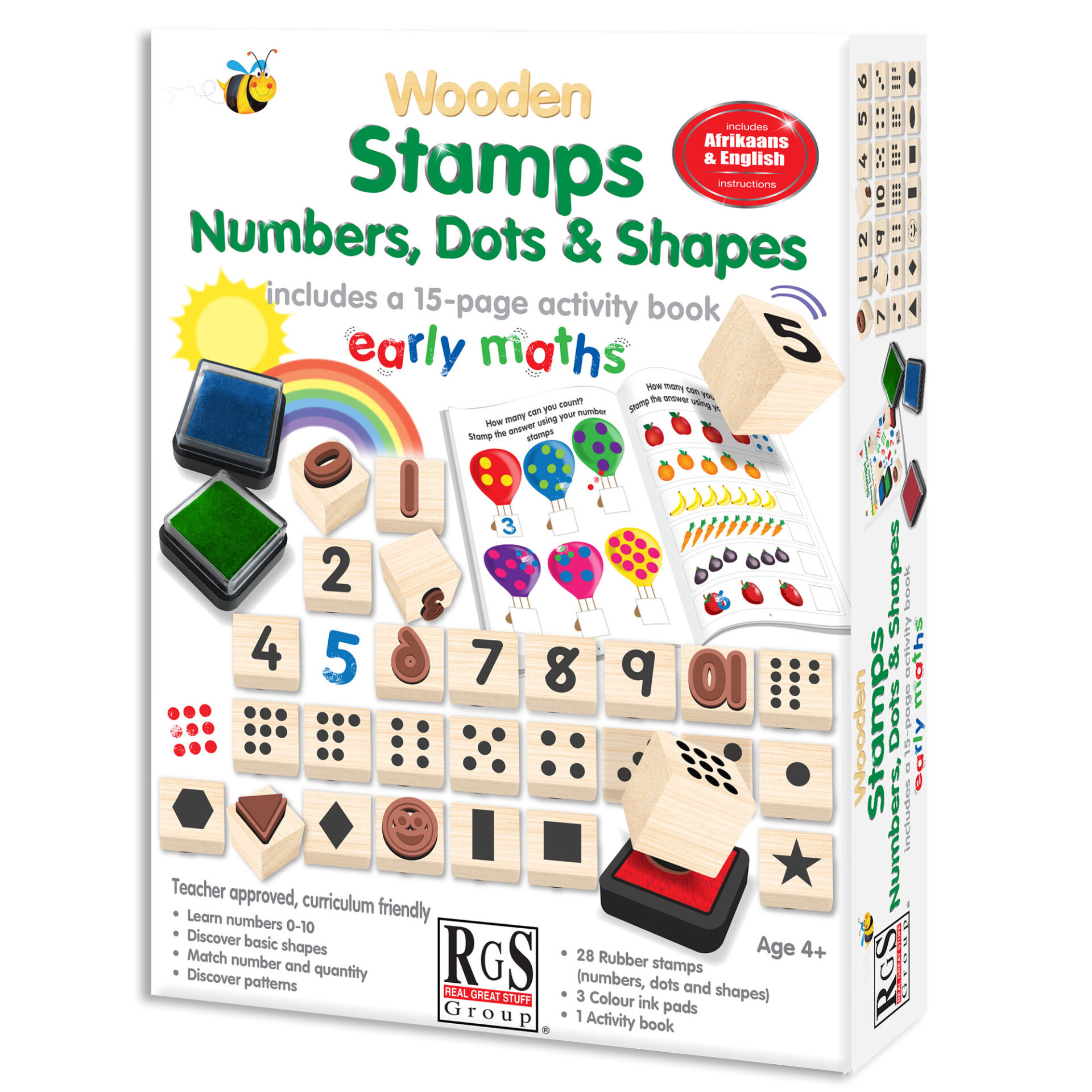 Stamps, Numbers, Dots and Shapes (RGS5216)