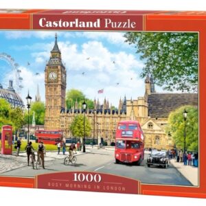Busy Morning in London (1000 Piece Puzzle)