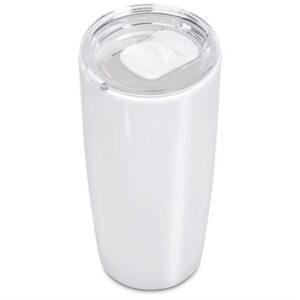 Daytona 2-In-1 Double-Wall Tumbler (600ml) - white (AL-246)