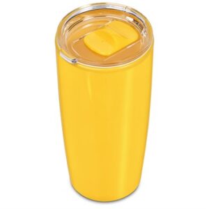 Daytona 2-In-1 Double-Wall Tumbler (600ml) - yellow (AL-246)