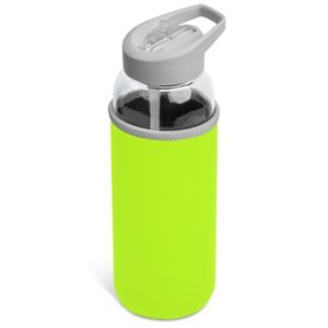 Kooshty Sipper Neo Glass Water Bottle (850ml) - lime (KS-1041)