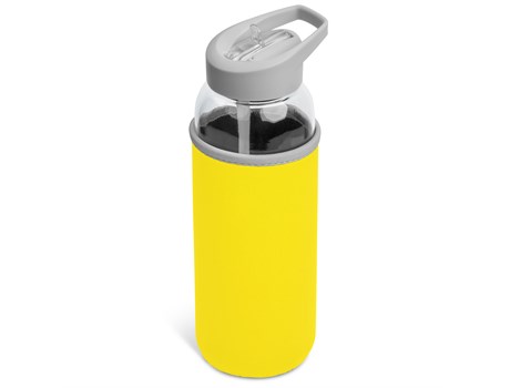 Kooshty Sipper Neo Glass Water Bottle (850ml) - yellow (KS-1041)