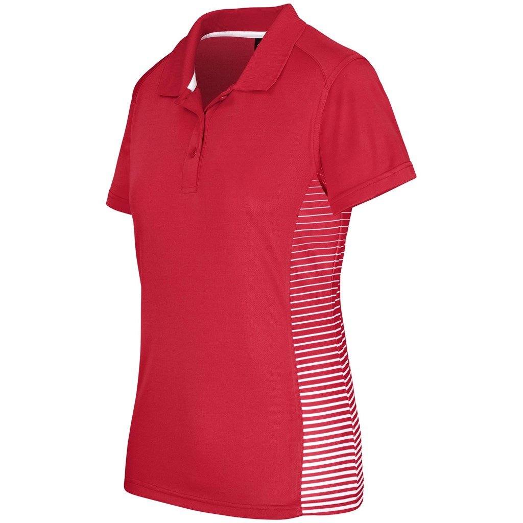 Altitude Zeus Golf Shirt - Ladies - red