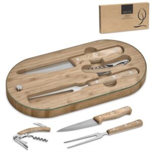 Okiyo Suraisu Bamboo Food and Wine Set (OK-138)