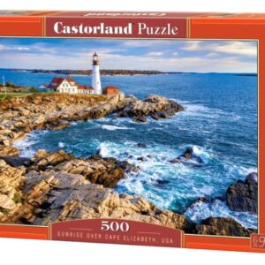 Sunrise over Cape Elizabeth, USA (500 Piece Puzzle)