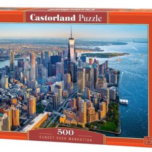 Sunset over Manhattan (500 Piece Puzzle)