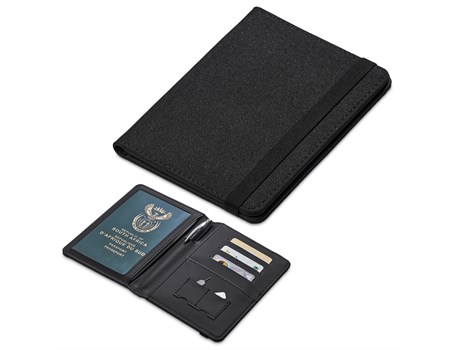 Jetset Recycled PET Passport Travel Wallet (AM-43)