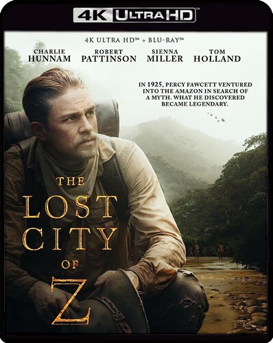 Lost City of Z (Charlie Hunnam, Robert Pattinson) (4K Ultra HD+Blu Ray)