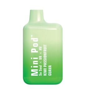Mini Pod Disposable Vape - 1000 puff 50mg - Kiwi Passionfruit Guava (MPV03)