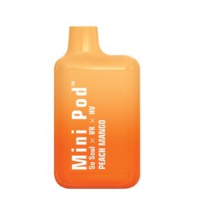 Mini Pod Disposable Vape - 1000 puff 50mg - Peach Mango (MPV04)