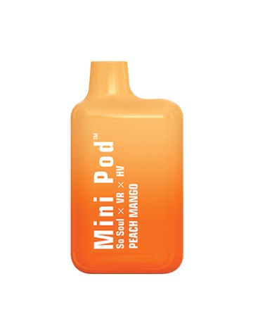 Mini Pod Disposable Vape - 1000 puff 50mg - Peach Mango (MPV04)