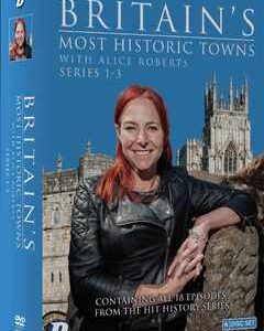 Britains Most Historic Towns With Alice Roberts - Series 1-3 (DVD)