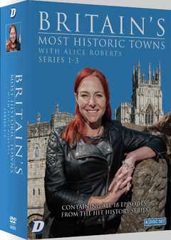 Britains Most Historic Towns With Alice Roberts - Series 1-3 (DVD)