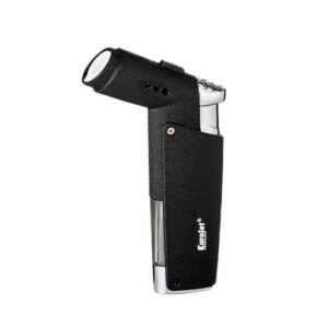 Eurojet Lighter - Angled Jet Flame Lighter Black (Ligh079)