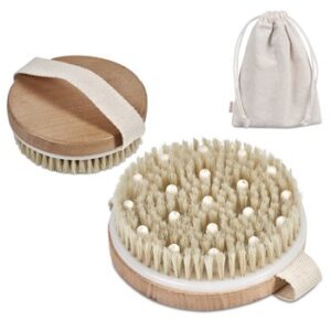Eva And Elm Aura Bath Massage and Exfoliate Brush (EE-1116)