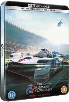 Gran Turismo (David Harbour) (4K Ultra HD+Blu Ray Steelbook) - Limited Edition (Blue)