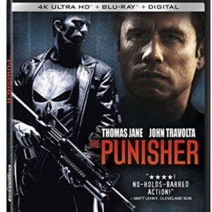 Punisher, The (Thomas Jane, John Travolta) (4K Ultra HD+Blu Ray)
