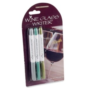 Wine Glass Writer - Original Metallic (set of 3)