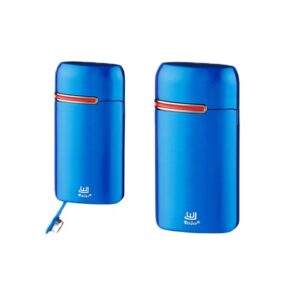 Winjet Cigar Lighter - Triple Jet Flame Blue/Red Line with Punch (Ligh077)