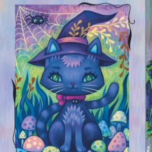 Witch Cat (1000 Piece Puzzle)
