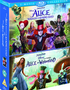 Alice In Wonderland/Alice Through The Looking Glass (Blu Ray)
