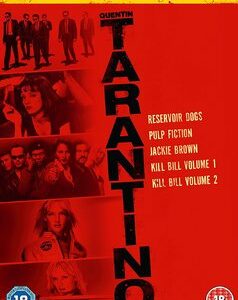 Tarantino: Reservoir Dogs/Pulp Fiction/Jackie Brown/Kill Bill 1 and 2 (DVD)