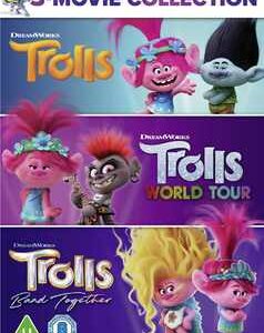 Trolls/Trolls World Tour/Trolls Band Together (DVD)