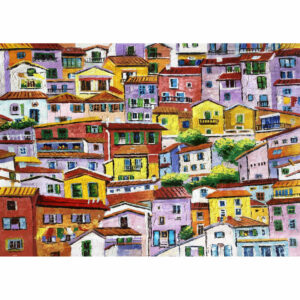 Colourful Cape (1000 Piece Puzzle)