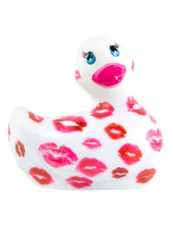 I Rub My Duckie Romance White and Pink Bath or Shower Vibrator