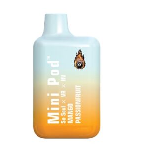 Mini Pod Disposable Vape - 1000 puff 50mg - Mango Passionfruit (MPV07)