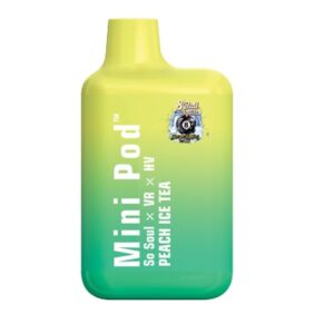 Mini Pod Disposable Vape - 1000 puff 50mg - Peach Ice Tea (MPV08)