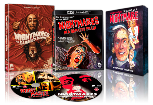 Nightmares In A Damaged Brain (4K Ultra HD+Blu Ray)