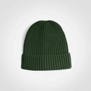 Glacier Ribbed Beanie - olive