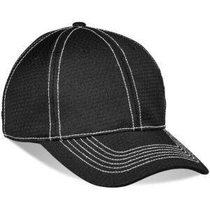 Gary Player Augusta Fitted Cap - 6 Panel - black