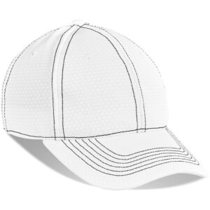 Gary Player Augusta Fitted Cap - 6 Panel - white