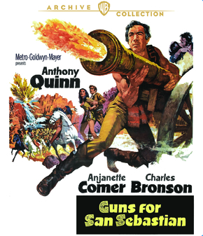 Guns for San Sebastian (Anthony Quinn, Charles Bronson) (Blu Ray)