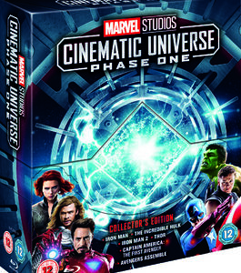 Marvel Studios Cinematic Universe Phase 1 (6 Films) (Blu Ray)