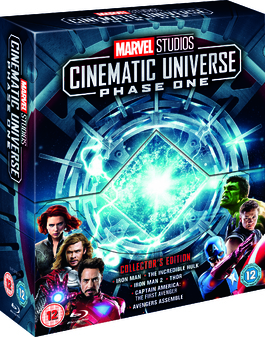 Marvel Studios Cinematic Universe Phase 1 (6 Films) (Blu Ray)