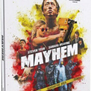 Mayhem (Steven Yeun, Samara Weaving) (4K Ultra HD Steelbook)