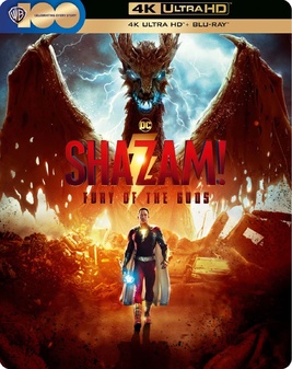 Shazam: Fury of The Gods (4K Ultra HD+Blu Ray Steelbook) - Limited Edition